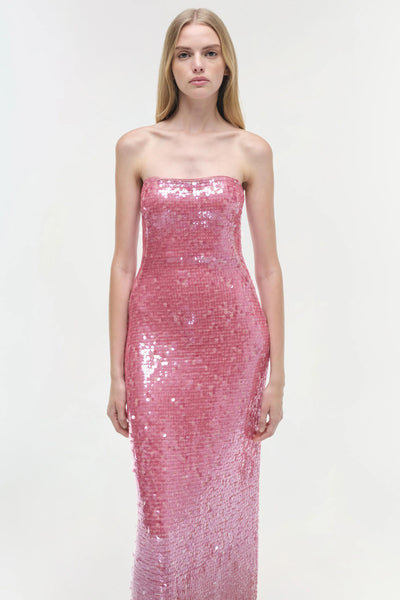Leilani Sequin Gown - Sorbet Sequins
