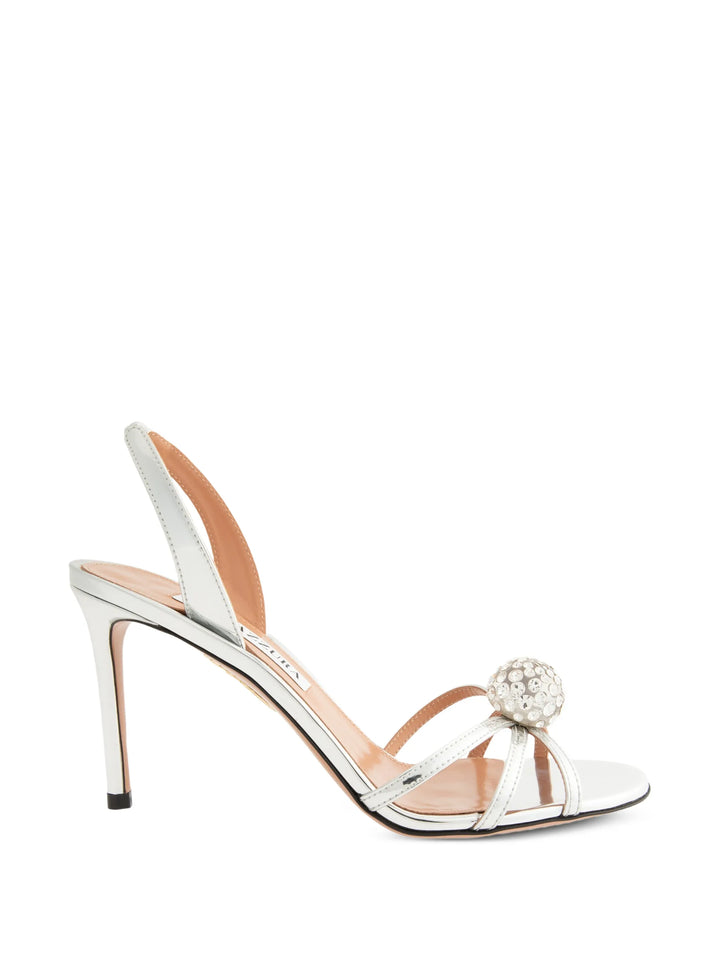 Crystal Bubble Sandal 85- Silver