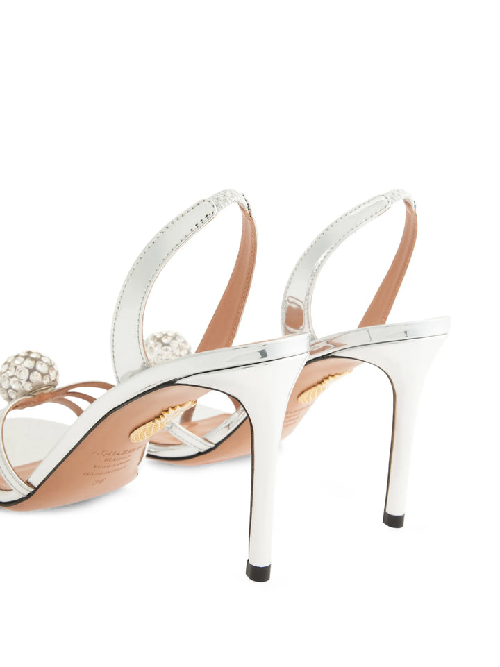 Crystal Bubble Sandal 85- Silver