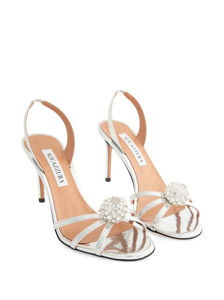 Crystal Bubble Sandal 85- Silver