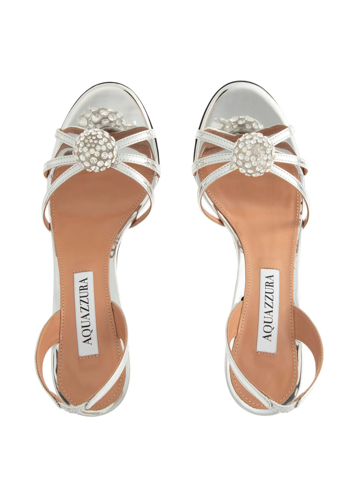 Crystal Bubble Sandal 85- Silver