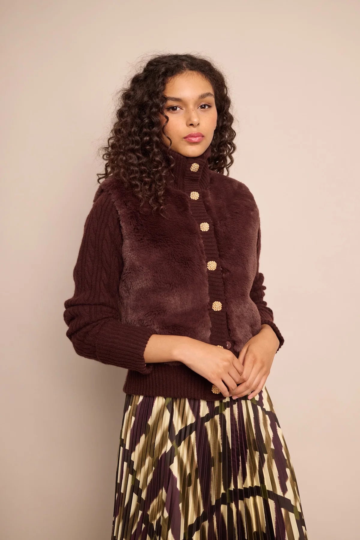 LOGAN JACKET - Brown