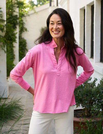 Patrick Popover Henley - More Colors Available
