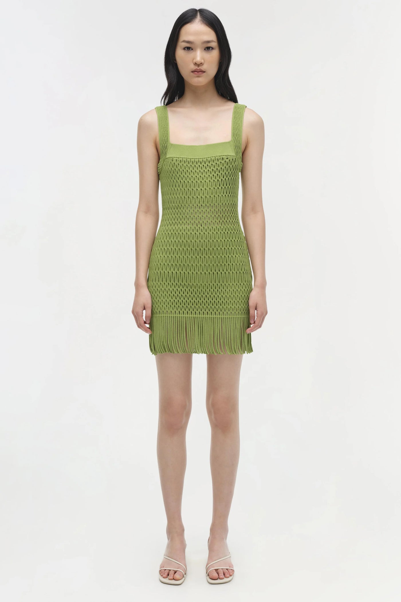 Lyria Knit Mini Dress - Kiwi