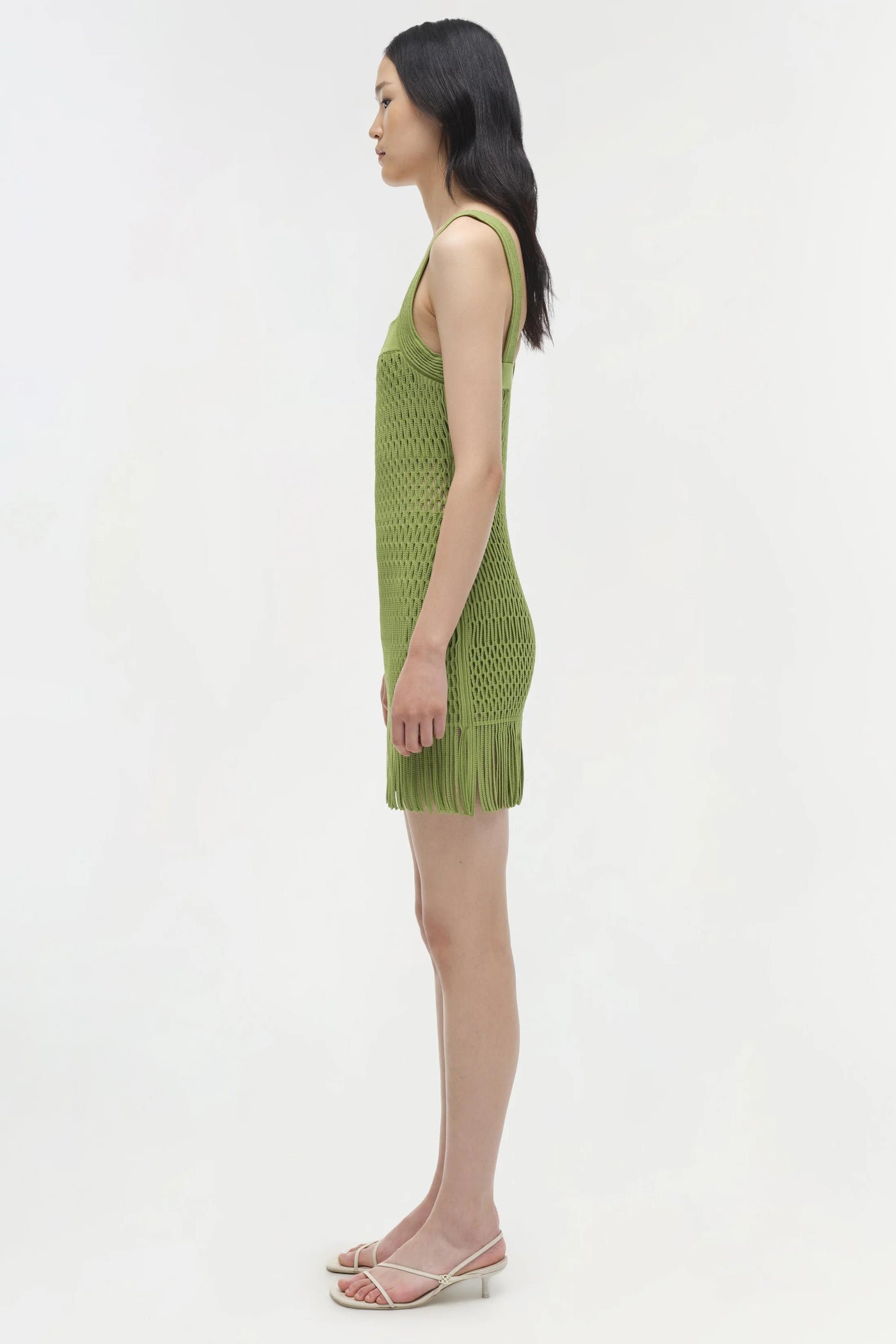 Lyria Knit Mini Dress - Kiwi