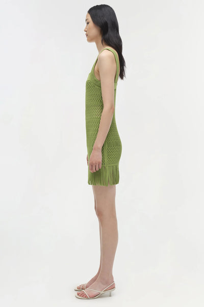 Lyria Knit Mini Dress - Kiwi
