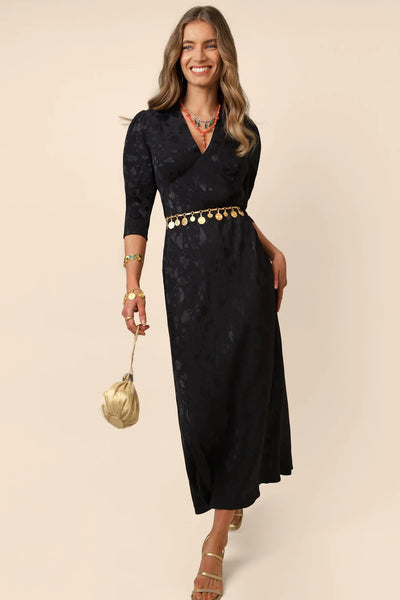 Zadie - Leaf Pattern Dress