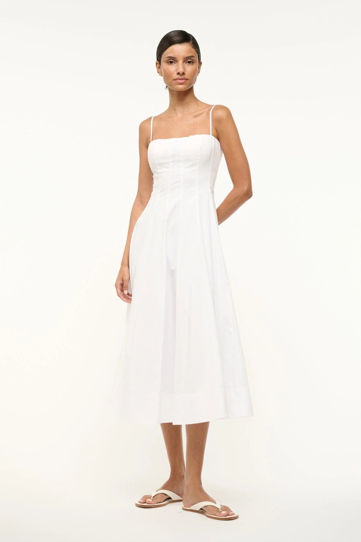 WYLIE DRESS - WHITE
