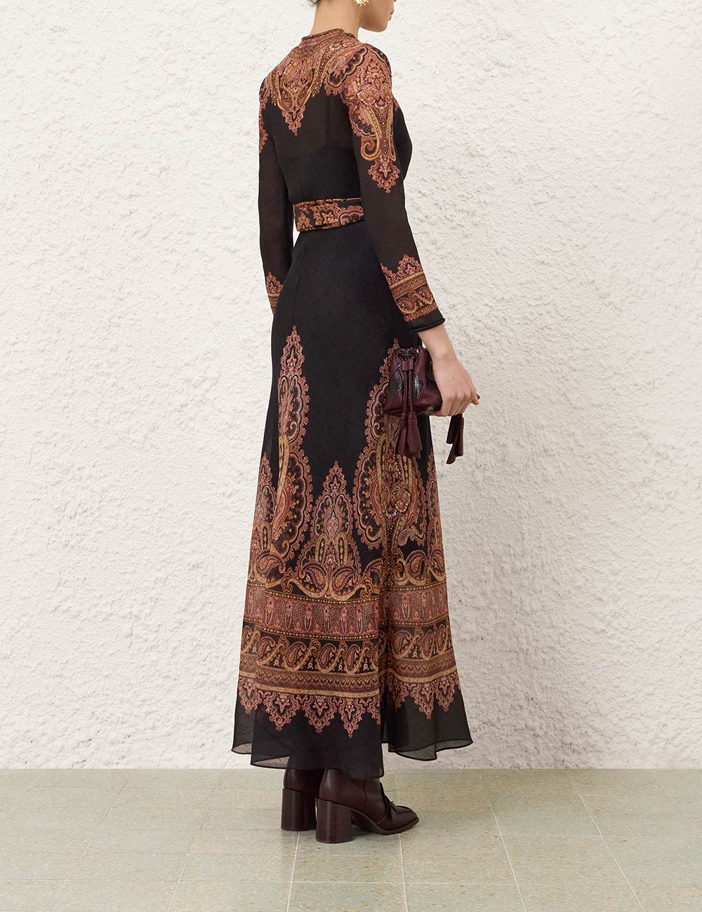Ascent Sheath Dress - Black Multi
