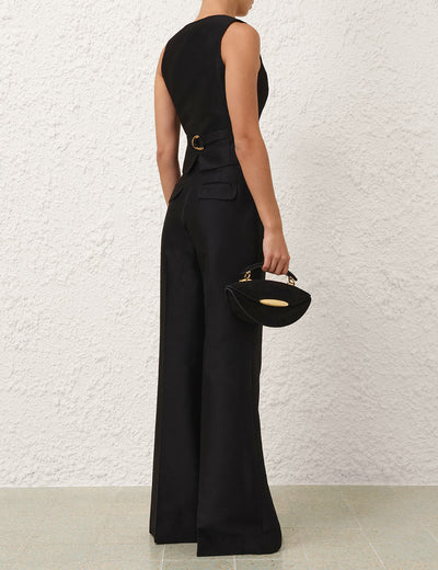 HYPNOTIC FLARE PANT - Black