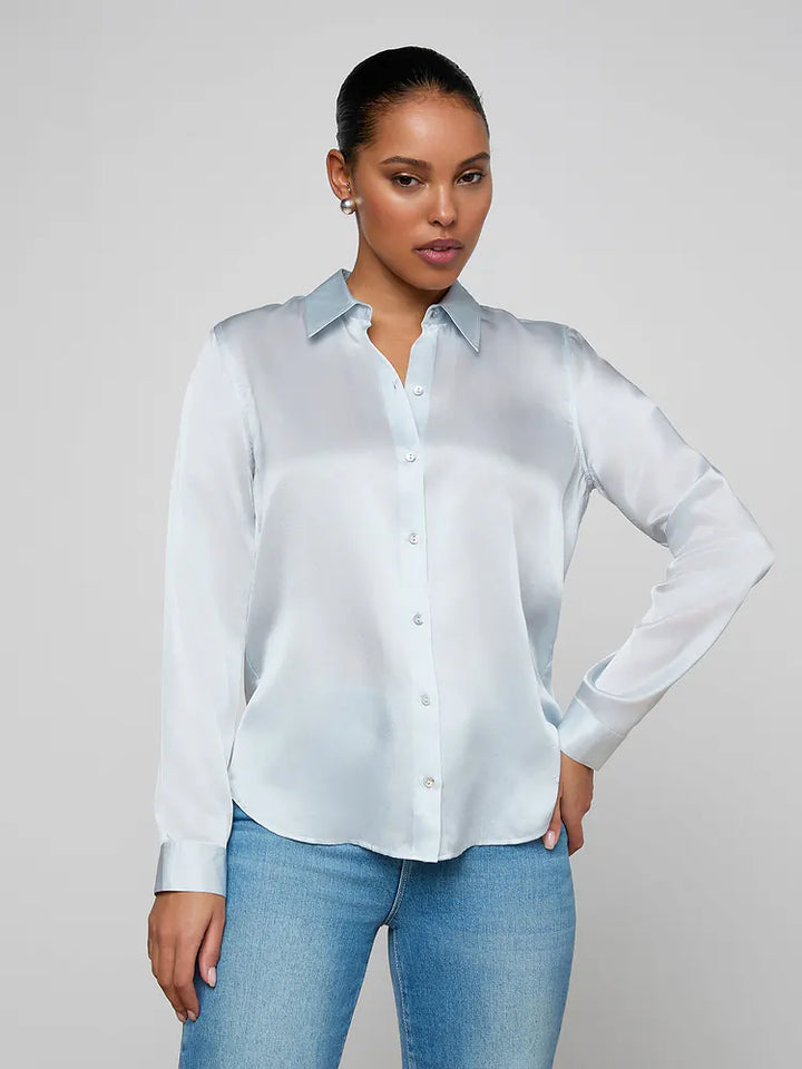 Tyler Blouse - Light Blue