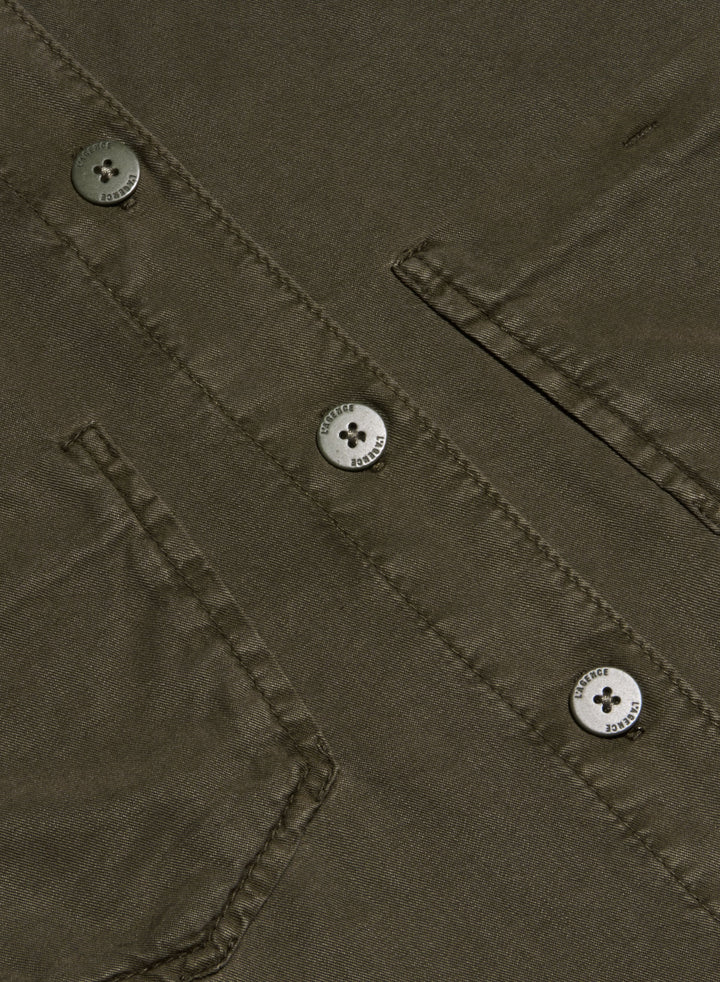 Isla Denim Shirt - Green