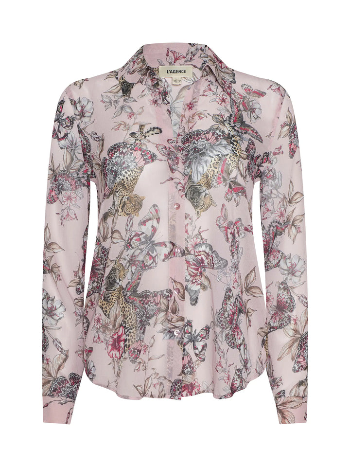 Laurent Blouse- Rose