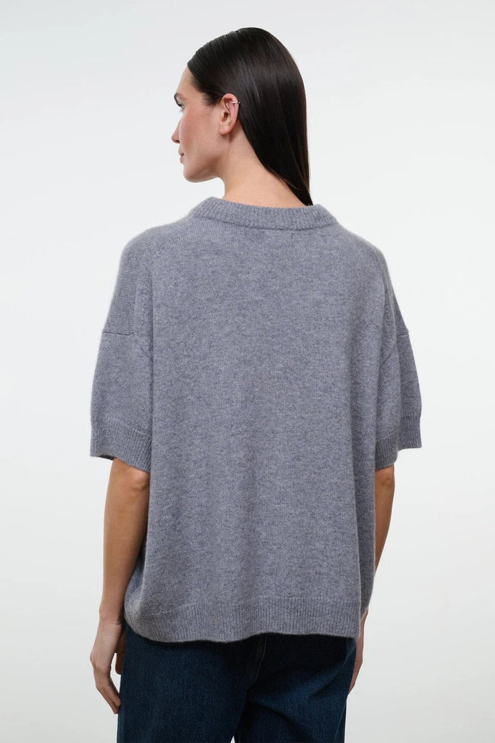 Sorrento Cashmere Sweater - Grey