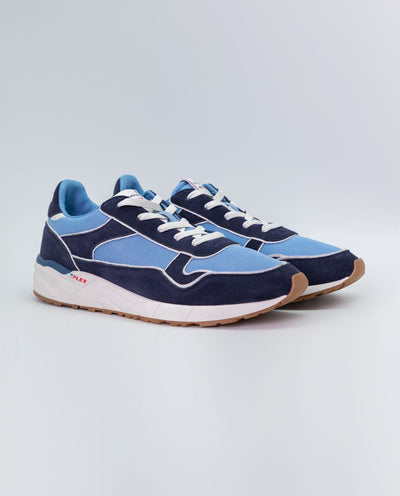 Track Mix Sneaker - Navy/Blue