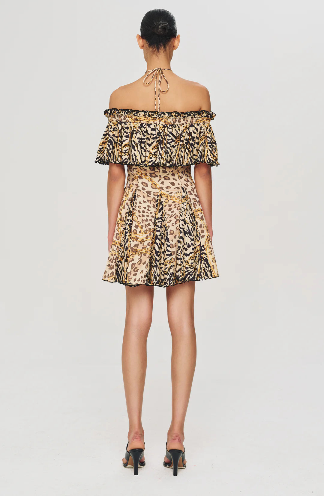 Esmi Dress - Mixed Zebra Cheeta