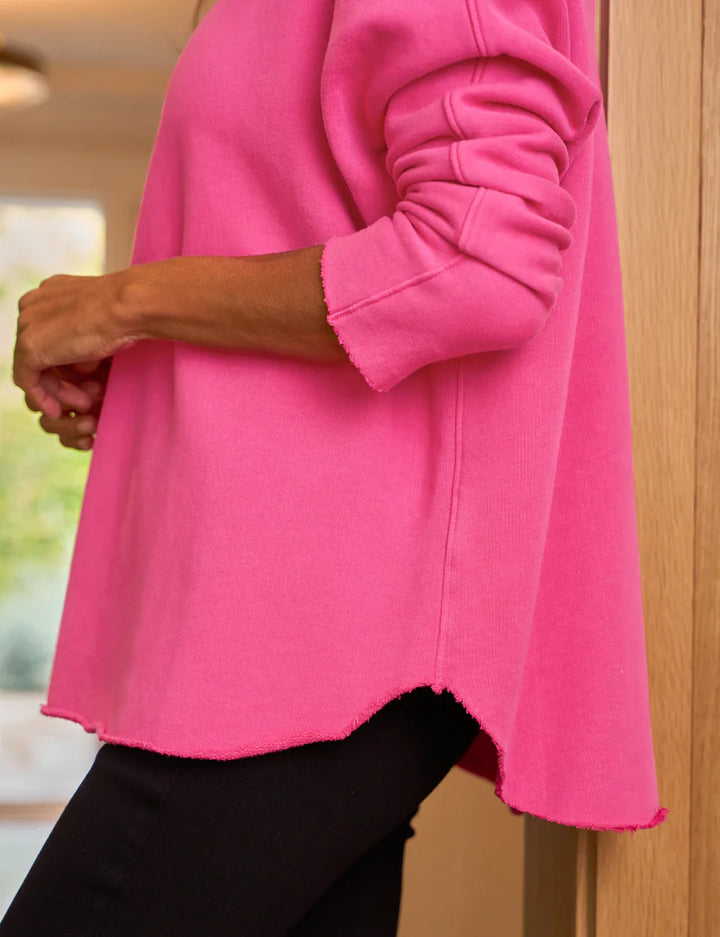 Effie Long-Sleeve Funnel Neck Capelet - More Colors Available
