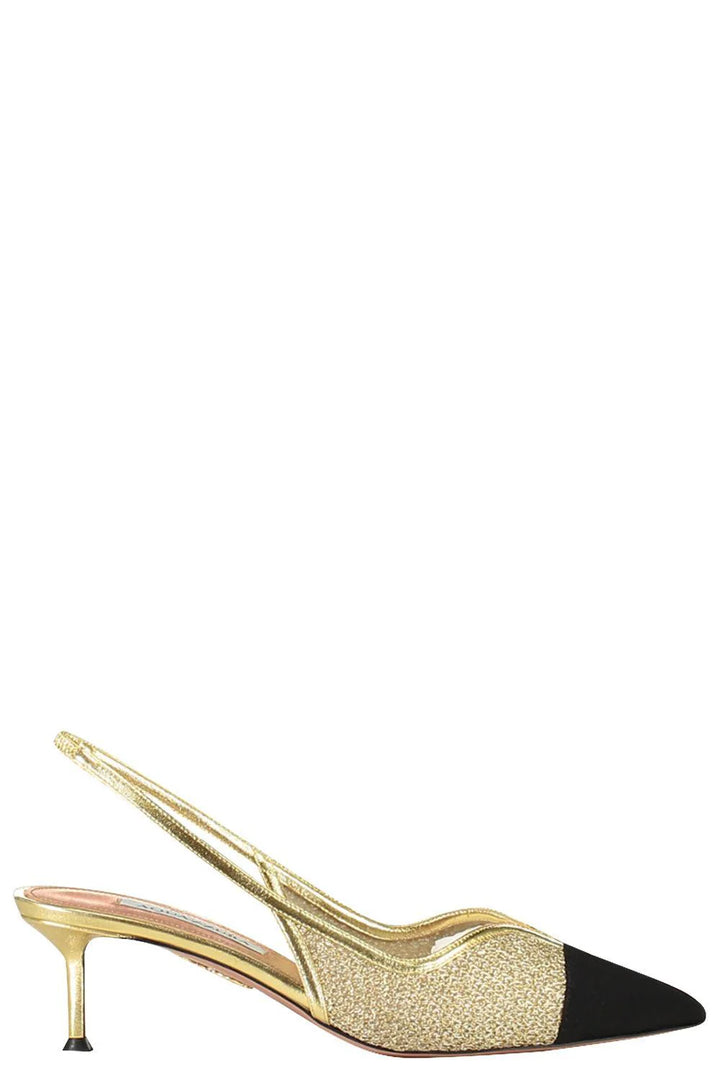 Gia Mesh Sling - Gold/Black
