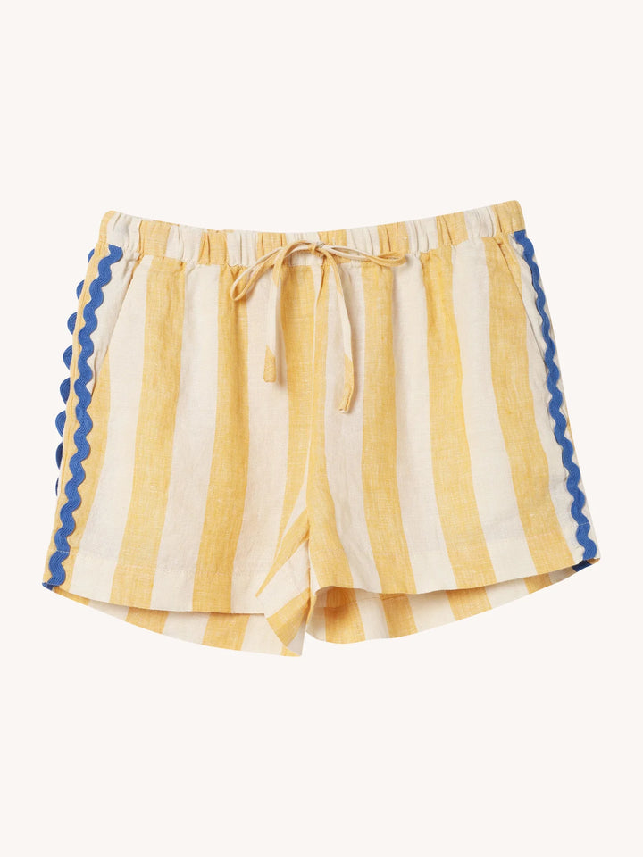 Charlie Shorts - Bright Yellow/White