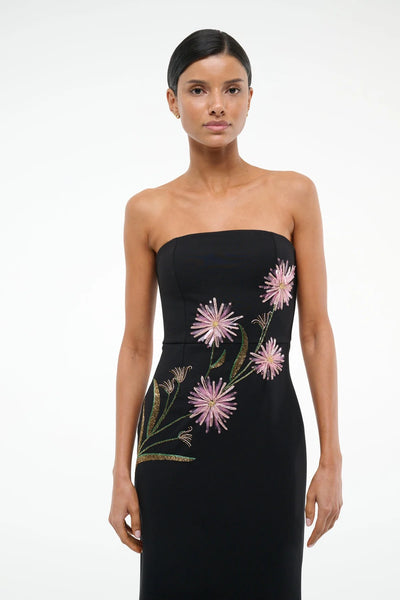 BROOKE DRESS DAHLIA - DAYDREAM BLACK