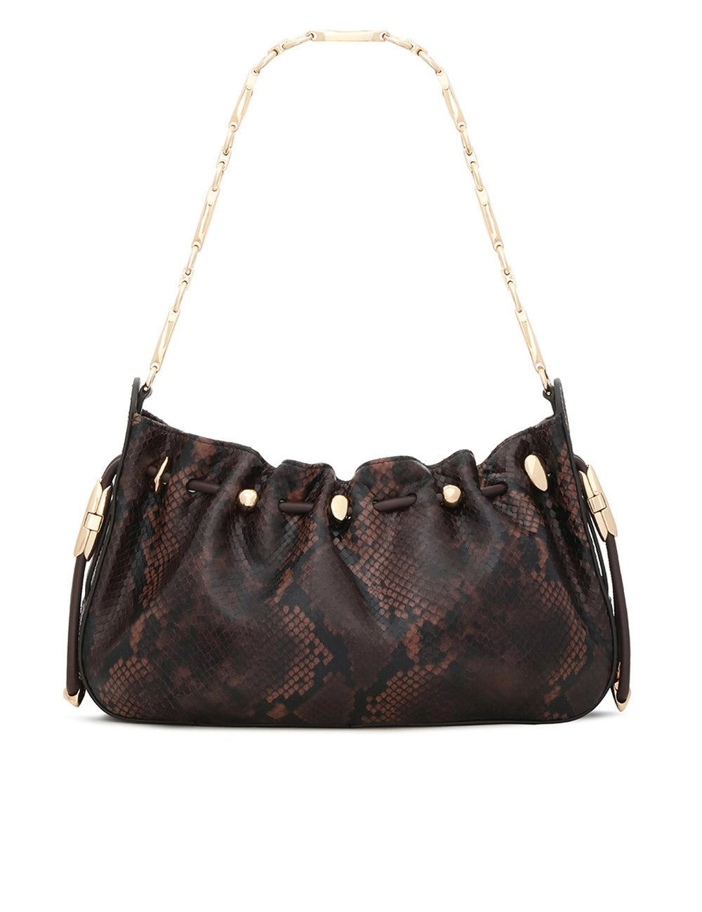 Halcyon Clutch - Brown Multi Snake