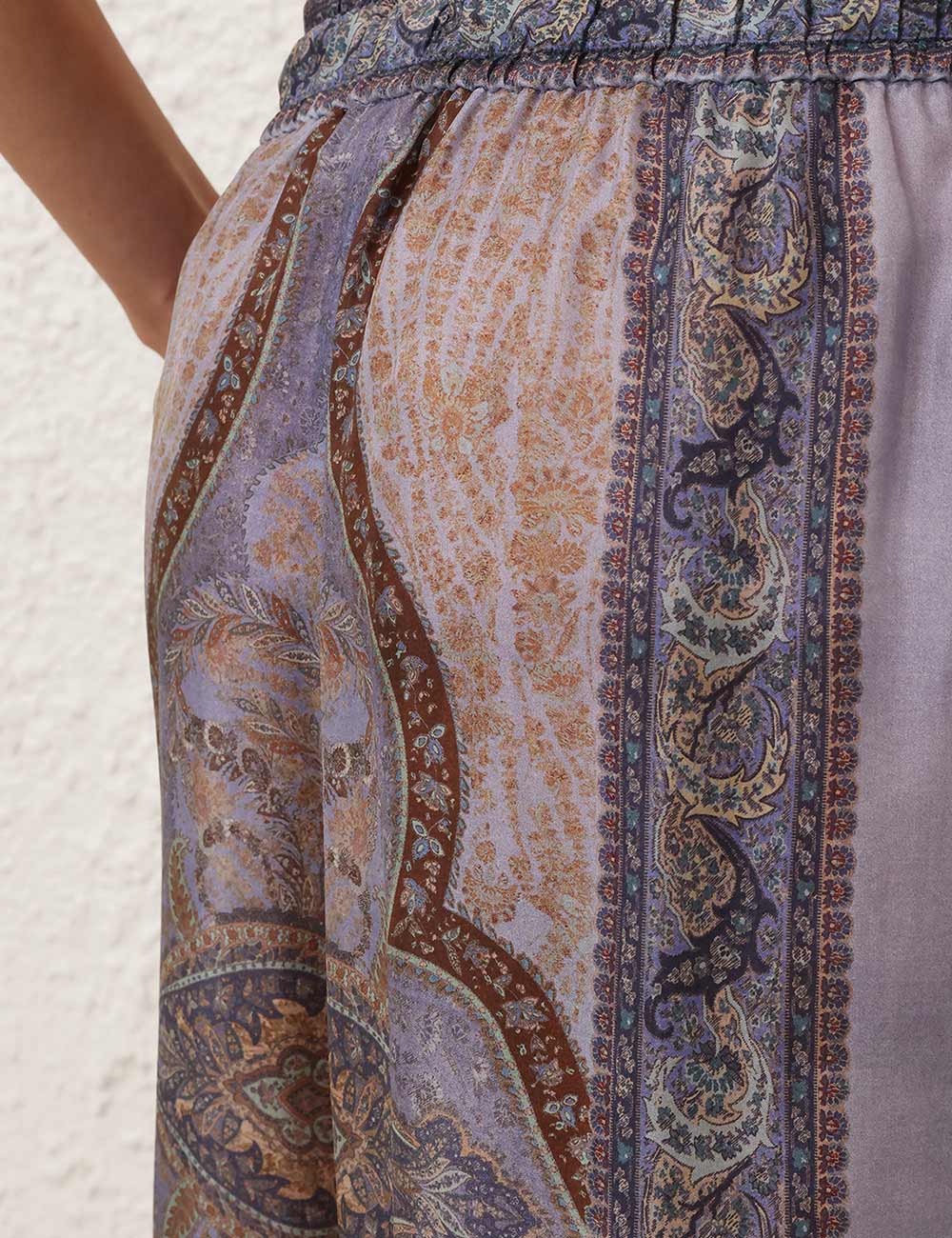 Wanderlust Relaxed Pant - Tapestry Blue Multi