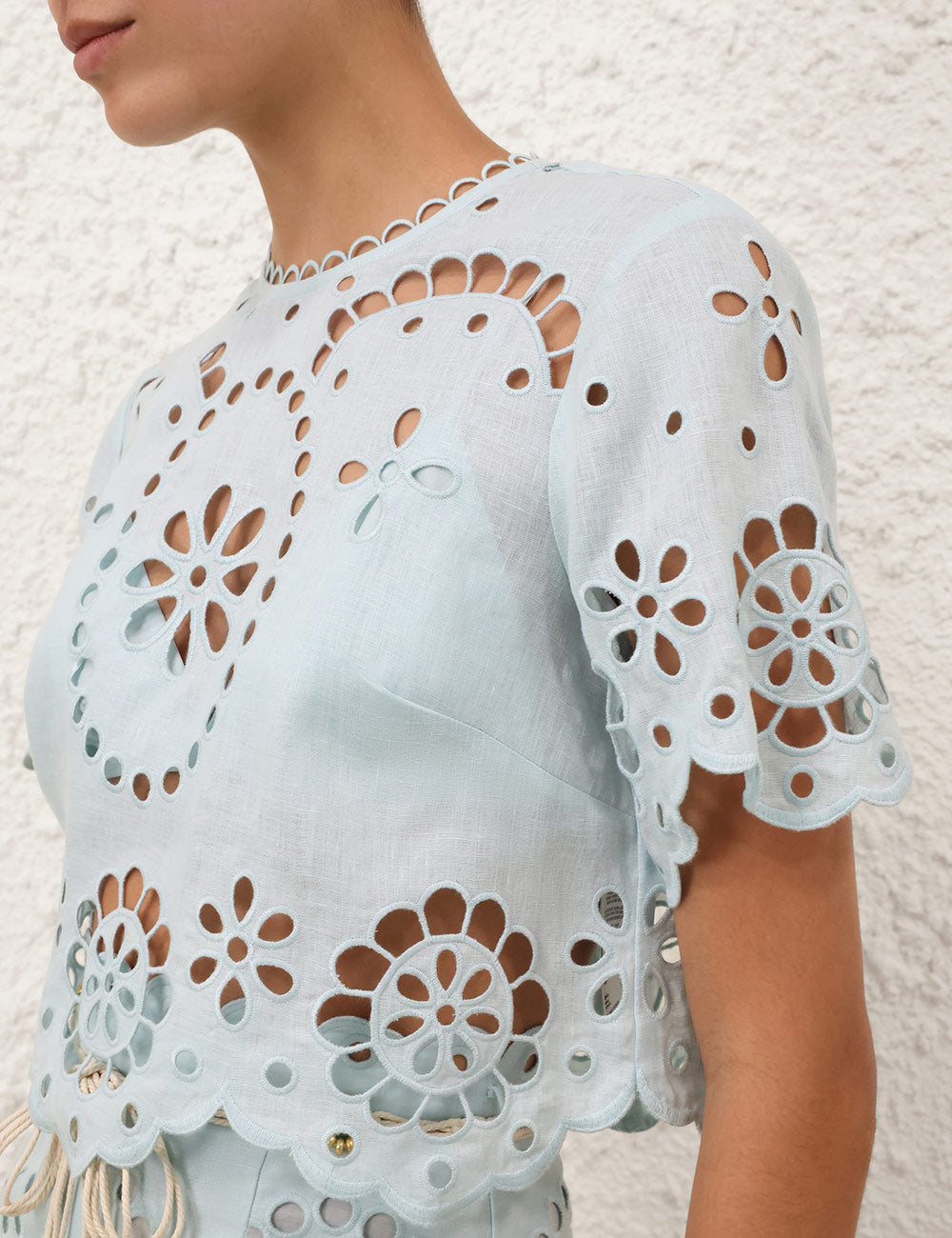 Awaken Embroidered Bodice - Mint