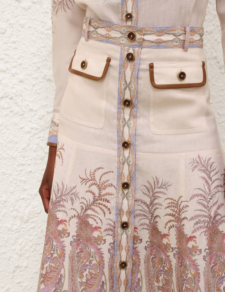 Alchemy A-Line Skirt - Ivory