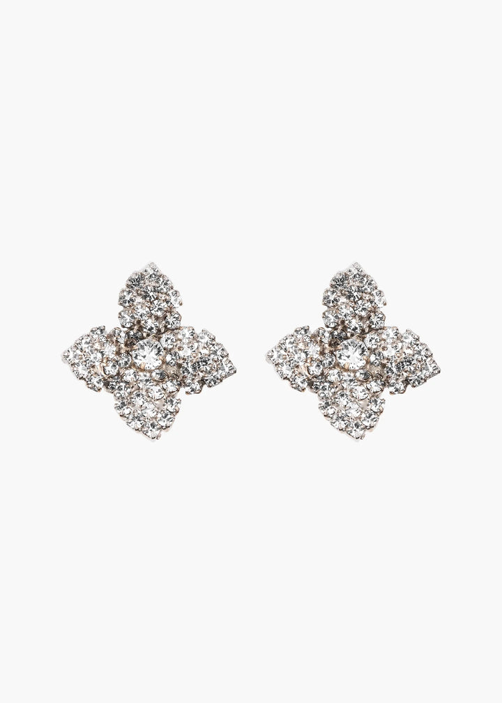Fiona Earrings - Crystals