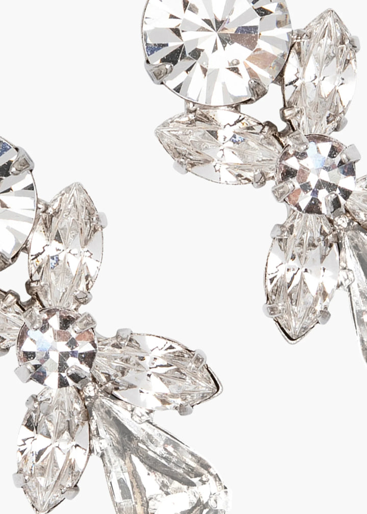 Parker Earrings - Crystal