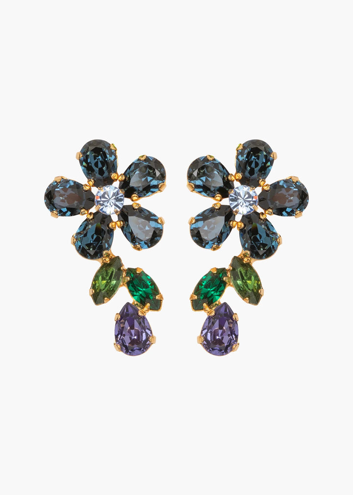 Odelia Earrings - Sapphire