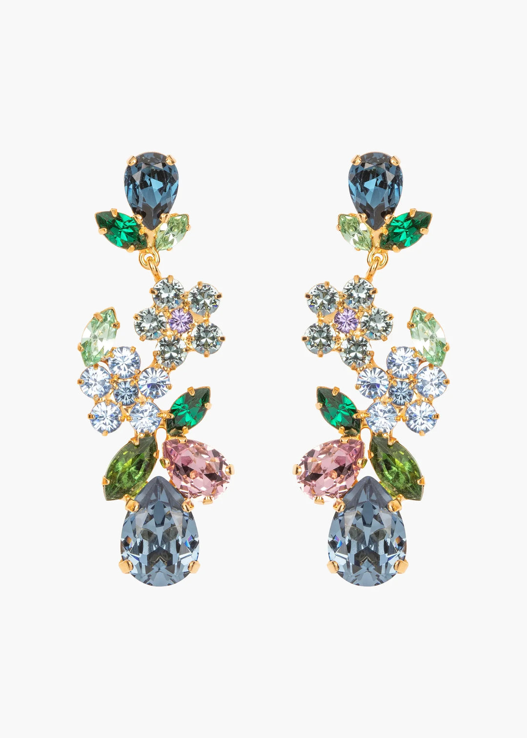 Martella Earrings - Saphire