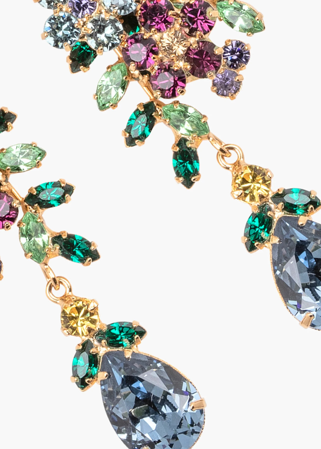 Yasmin Earrings - Blue Multi
