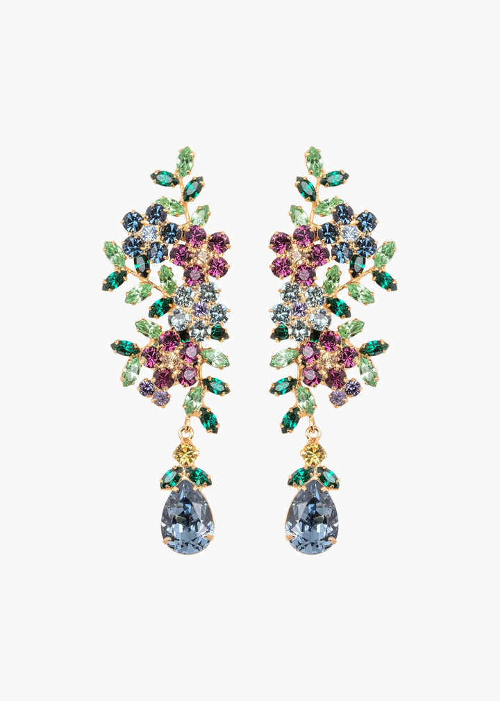 Yasmin Earrings - Blue Multi