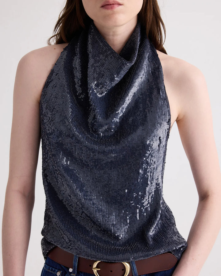 Friday Night Top - Blue Multi