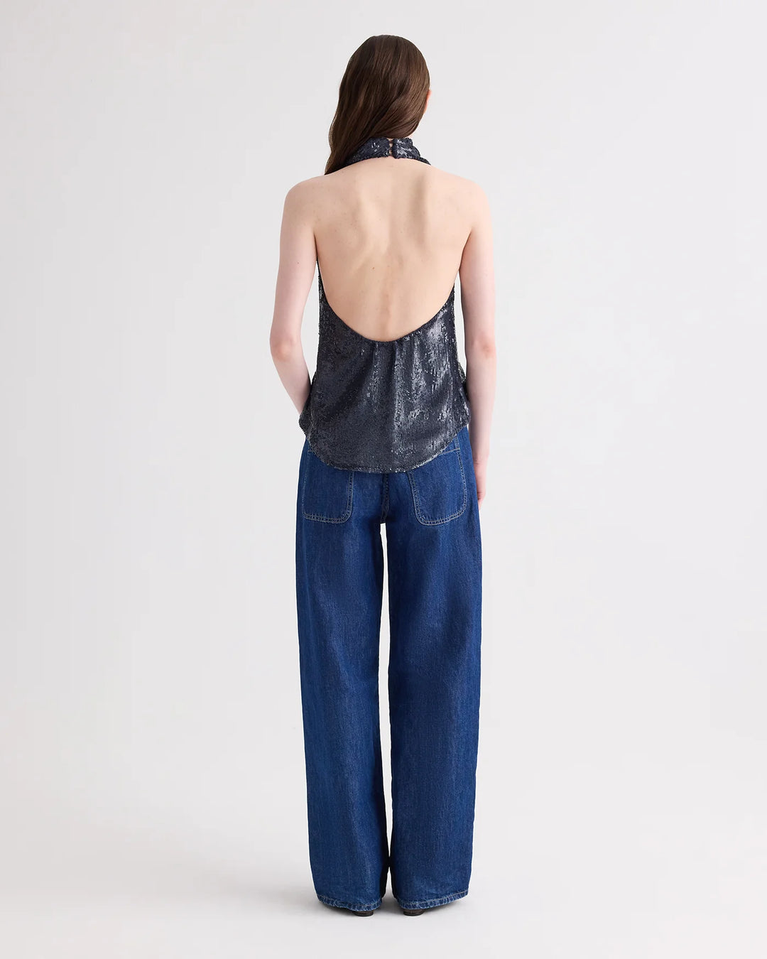 Friday Night Top - Blue Multi