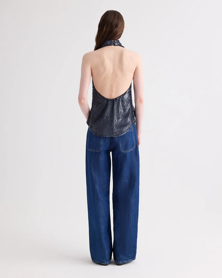 Friday Night Top - Blue Multi