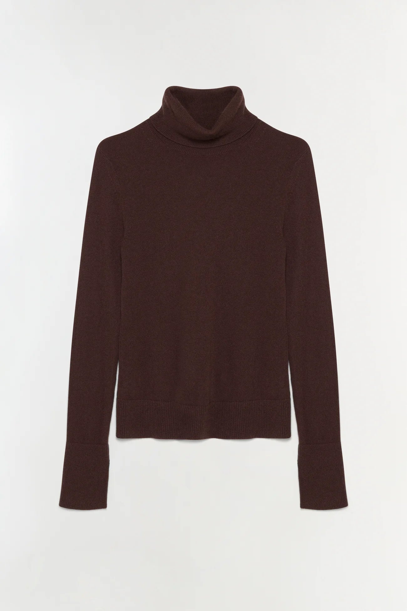 Fenwick Cashmere Turtleneck - Chocolate