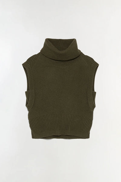 Maple Wool Cashmere Top - Alligator