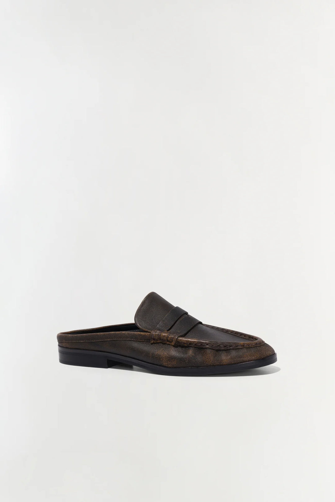 Dean Leather Loafer - Distressed Chocolate