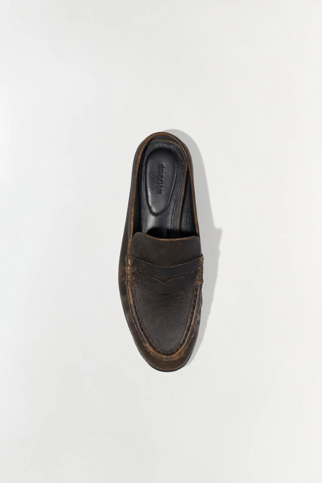 Dean Leather Loafer - Distressed Chocolate