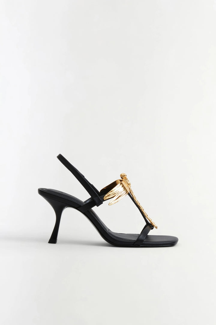 Lula Dragonfly Heel - Black