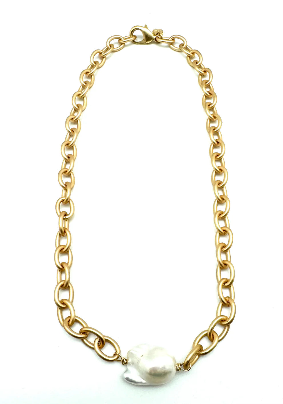Malin short - Gold and Pearl