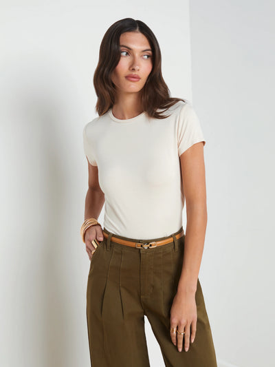 Ressi Slim-Fit Tee - Bisque