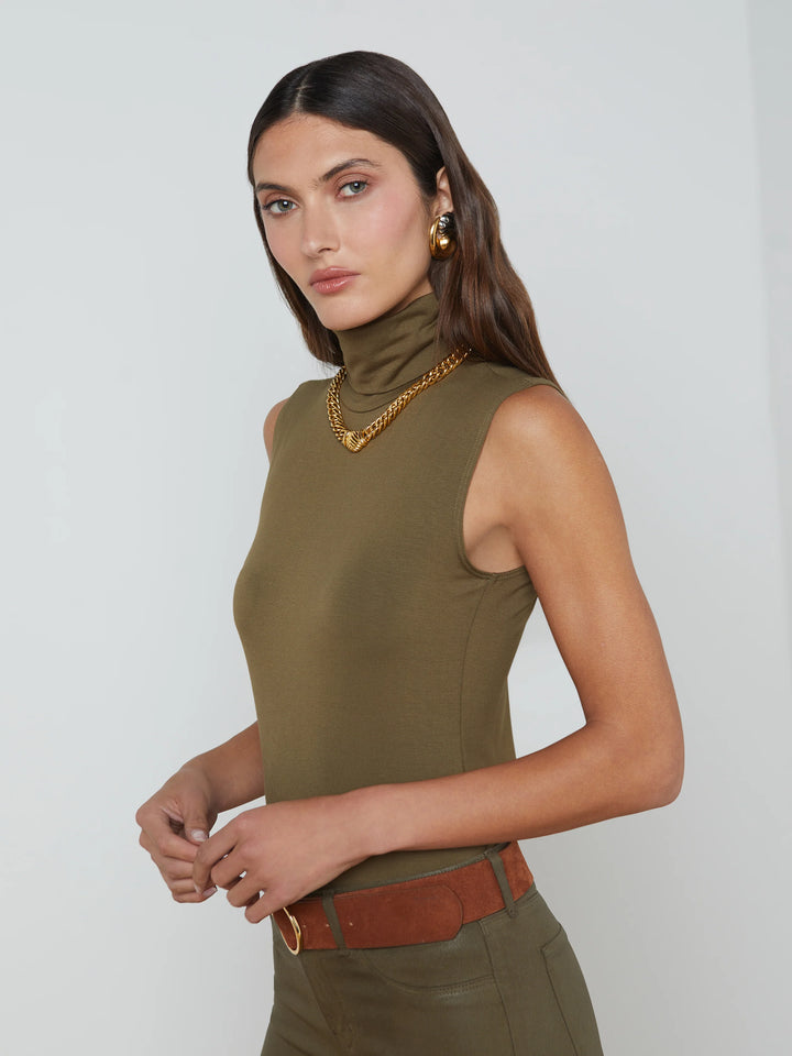Ceci Sleeveless Turtleneck - More Colors Available