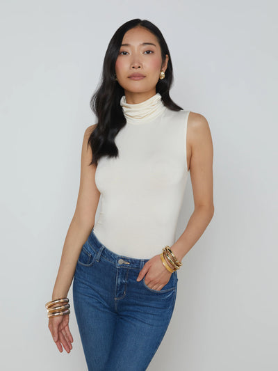 Ceci Sleeveless Turtleneck - More Colors Available