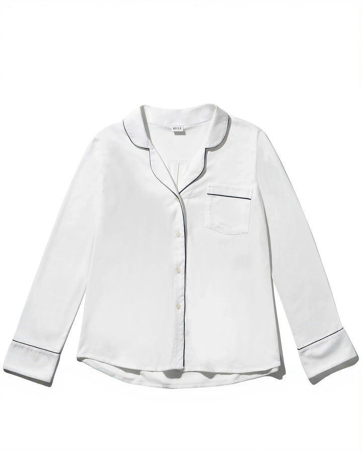 The Long PJ Set - White