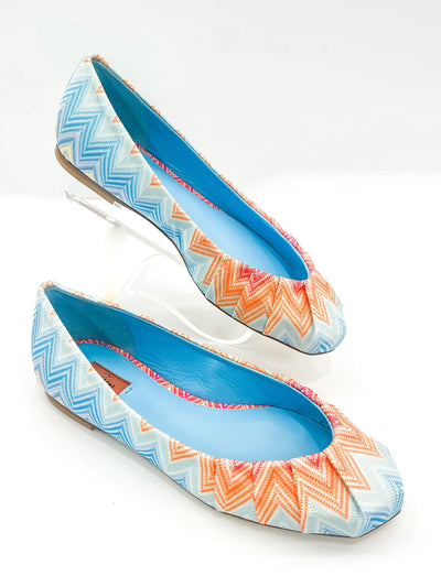 IRIS WAVE SHOE - Orange/Blue Multi