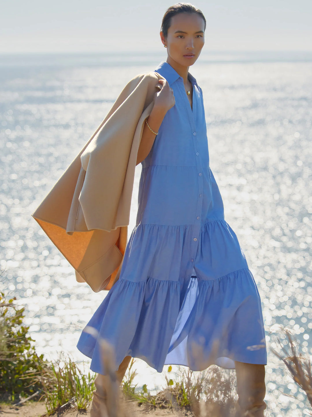 Havana Dress - Light Blue