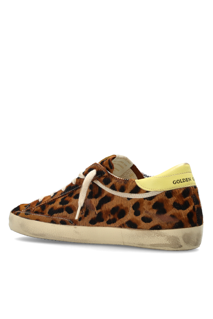 Super-Star Sneaker – Leopard Haircalf & Butter Yellow